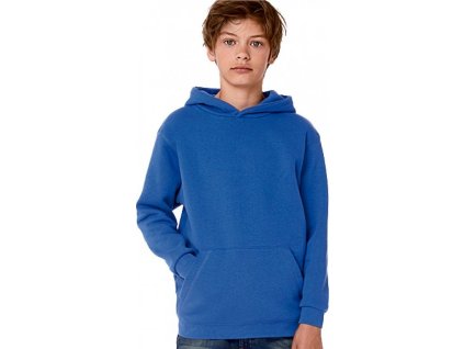 Dětská mikina s kapucí a klokaní kapsou (Velikost 104/98 (3-4 roky), Barva černá)