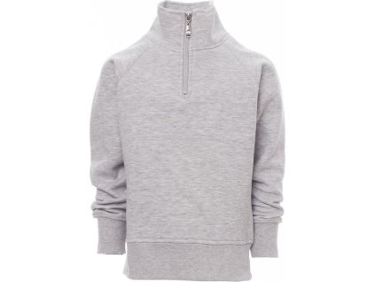 Dětská mikina Zico+ v melírové variantě (Barva šedá melange, Velikost 3-4 roky)