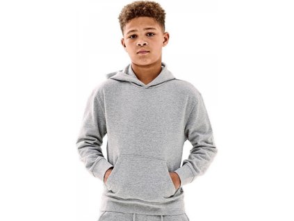 Dětská oversize klokanka se spadlými rameny s certifikací Vegan (Barva černá, Velikost 7-8 let)