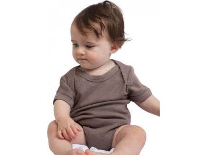 Dětské dupačky Babybugz  z organické bavlny 200 g/m (Barva Bubble Gum Pink, Velikost 0-3 měsíce)