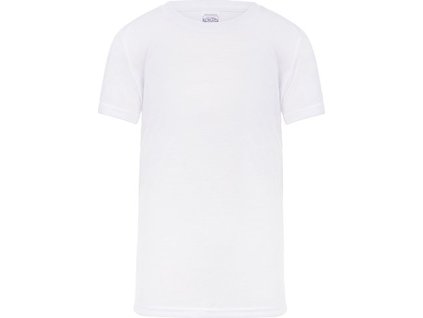 Dětské lehké vypasované tričko Just Sub na sublimaci 100% polyester (Velikost 3-4 roky , Barva bílá)