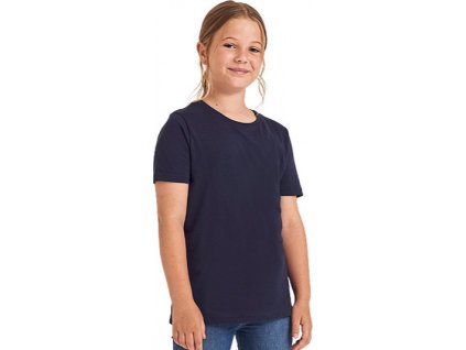 Dětské organické tričko Cascade (Velikost 1/2 (XXS), Barva černá)