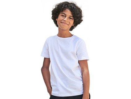 Dětské strečové tričko s gramáží 165 g/m (Barva černá, Velikost 3-4 roky)