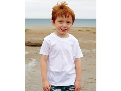 Dětské super měkké bavlněné tričko (Barva Black-Heather Grey Melange, Velikost 2-3 roky)