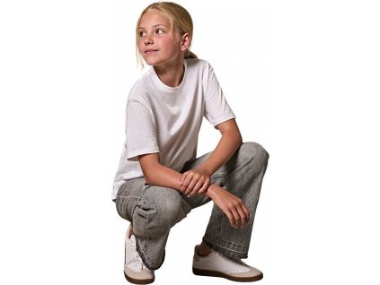 Dětské tričko Power z organické bavlny (Barva bílá, Velikost 4/6 (110-120cm))