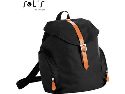 Důmyslně řešený batoh Perry na záda či přes rameno 16 l (Velikost 32 x 34 x 15 cm, Barva černá)