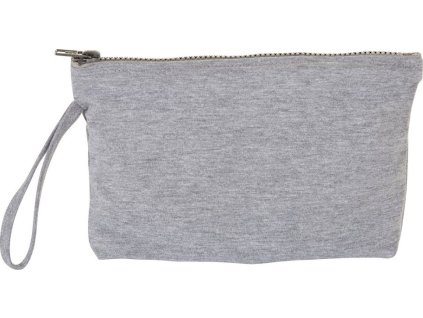 Elegantní taštička na zip s poutkem na zápěstí 23 x 16,5 x 2,5 cm (Barva černá, Velikost 23 x 16,5 x 2,5 cm)