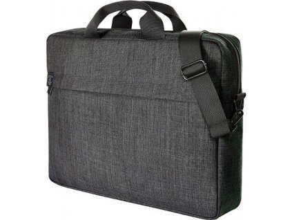 Europe brašna na notebook s polstrovaným hlavním oddílem (Velikost 39 x 29 x 8 cm, Barva šedá tmavá)