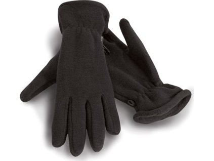 Extrémně teplé nežmolkující rukavice Polartherm (Velikost S, Barva černá)