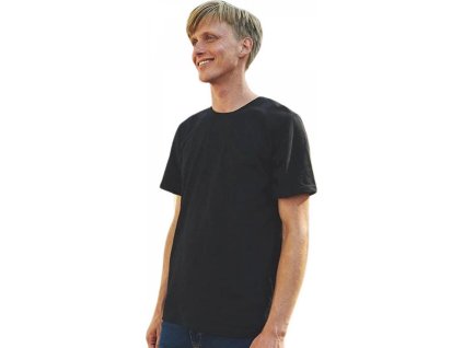 Fairtrade unisex pracovní tričko Neutral z organické bavlny 155 g/m (Velikost S, Barva modrá námořní)