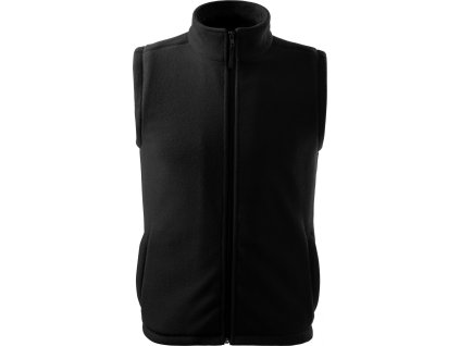 Fleecová unisex vesta Next s antipillingovou úpravou (2. jakost) (Velikost XS, Barva modrá námořní)