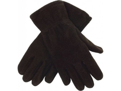 Fleecové protiskluzové promo rukavice (Velikost M/L, Barva černá)
