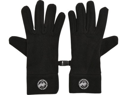 Fleecové prstové rukavice Urban Classics na zimní výlety (Barva černá, Velikost L/XL)