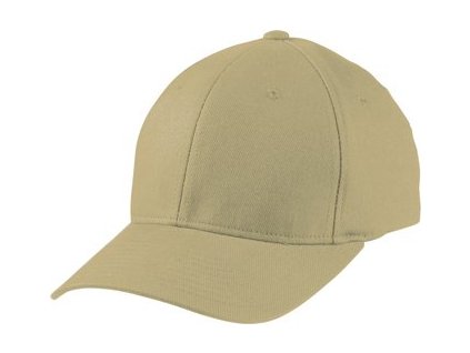 Flexfit kšiltovka se 6 panely (Velikost S/M (56/57 cm), Barva béžová)