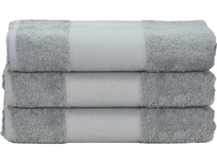 Froté ručník na potisk PRINT-Me 50 x 100 cm, 450 g/m (Velikost 50 x 100 cm, Barva šedá tmavá)