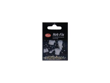 hot fix kaminky oranzove duhove 3 mm