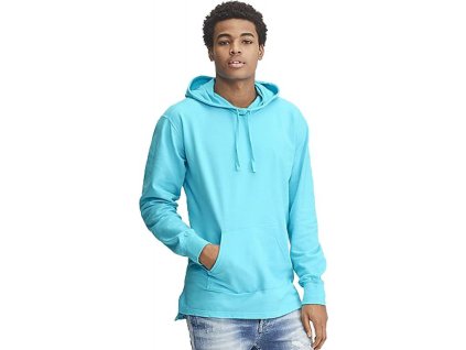 Klokánka Scuba z French Terry se zvednutým límcem (Velikost XL, Barva modrá džínová)