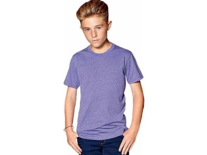 Klučičí HD tričko s krátkým rukávem Russell (Velikost 116, Barva modrá melír)