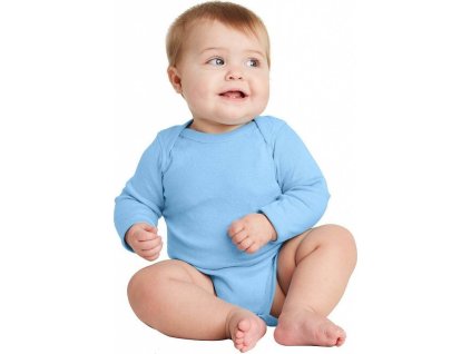 Kojenecké body s dlouhým rukávem (Velikost Newborn, Barva černá)