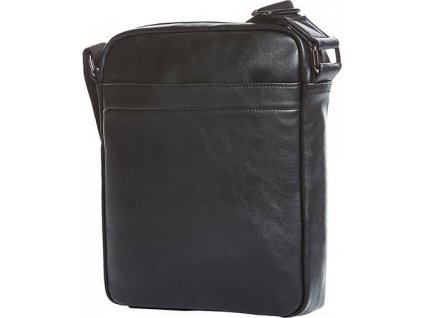 Koženková brašna přes rameno Community 23 x 28,5 x 6 cm (Barva černá, Velikost 23 x 28,5 x 6 cm)