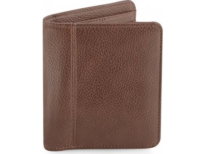 Koženková peněženka se dvěma přihrádkami na hotovost (Barva žlutohnědá)