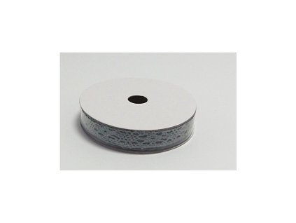 krajka bavlnena 13cmx5m seda