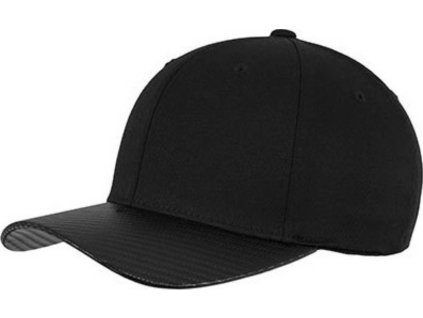 Kšiltovka Carbon Flexfit z voskovaného plátna (Velikost S/M, Barva černá - černá)