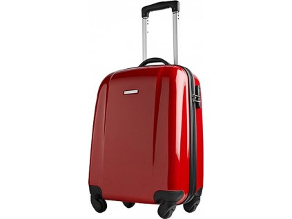 Kufr do kabiny s otočnými kolečky a číselným zámkem (Barva černá, Velikost 36,5 x 53 x 23 cm)