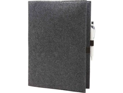 Kvalitní plstěný obal na dokumenty Eco 24 x 32 x 1 cm (Velikost 24 x 32 x 1 cm, Barva šedá tmavá)