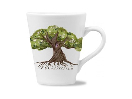 Hrnecek latte strom mamince zeleny