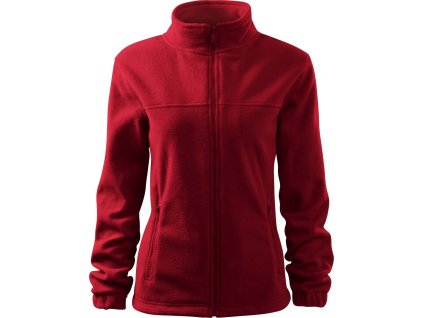 28539 9 lehce propasovana fleecova mikina s antipilingovou upravou cervena marlboro vel s