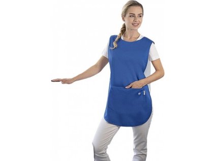 Lehká odolná tunika v klasickém stylu přes hlavu s velkou kapsou (Velikost XS, Barva Black (ca. Pantone 419C))