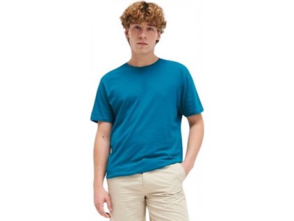 Lehké pánské tričko JT 100 s certifikací Vegan (Velikost S, Barva modrá safírová)