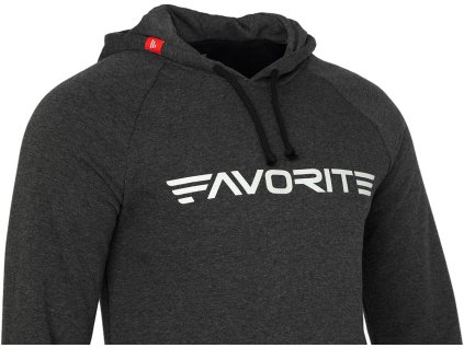 Mikina s kapucí Trio Fish S Černá