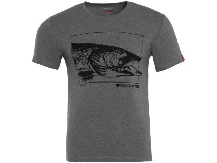 Tričko Kreslení Štika XXL Kámen