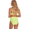 Bandeau bikiny s vysokým pasem Urban Classics (Velikost L, Barva žlutá výrazná)