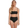 Bandeau bikiny s vysokým pasem Urban Classics (Velikost L, Barva žlutá výrazná)