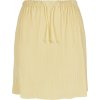 Dámská jednoduchá plisovaná sukně se šňůrkou v pasu Urban Classics (Velikost 3XL, Barva žlutá jemná )