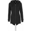 Dámská parka Urban Classics dole rozšířená (Barva černá, Velikost L)