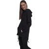 Dámská parka Urban Classics s kapucí a půleným zadním dílem (Barva černá, Velikost 3XL)