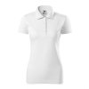 Dámská polokošile 100 % bavlna single jersey (Velikost XS, Barva bílá)