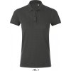 Dámské regular fit polo tričko Brandy Fair Wear (Velikost XS, Barva šedá tmavá - bílá)