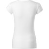 Dámské tričko Viper s kratšími rukávky a hlubším výstřihem (Velikost XS, Barva bílá)