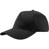 Dětská 5 panelová kšiltovka vhodná pro potisk (Barva černá)