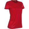 Funkční dámské sportovní tričko Stedman 100% polyester (Velikost S, Barva černá)