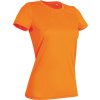Funkční dámské sportovní tričko Stedman 100% polyester (Velikost S, Barva černá)