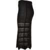 Háčkovaná sukně pod kolena Urban Classics (Barva černá, Velikost 3XL)