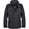 Klasická městská bunda z leštěného měkkého kepru s výplní DuPont™ (Velikost S, Barva černá)