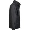 Klasická městská bunda z leštěného měkkého kepru s výplní DuPont™ (Velikost S, Barva černá)