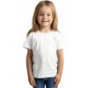 Klasické dětské tričko z dopřádané bavlny (Barva bílá, Velikost 3XS (86-92))